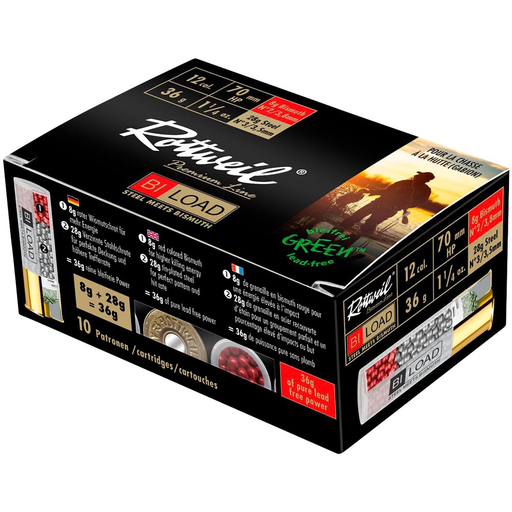 12/70 BI-Load Magnum 3,5+3,8mm 36g