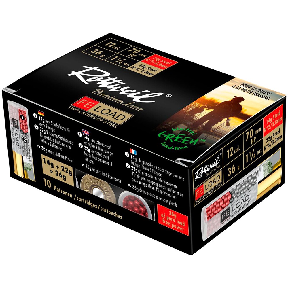 12/76 FE-Load 3,3+3,8mm Magnum 40g