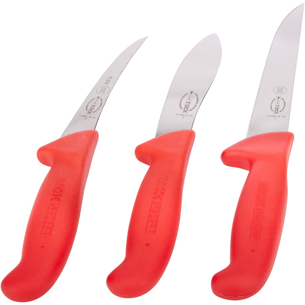 Messer-Set Jagd Indoor ErgoGrip – 3-teilig