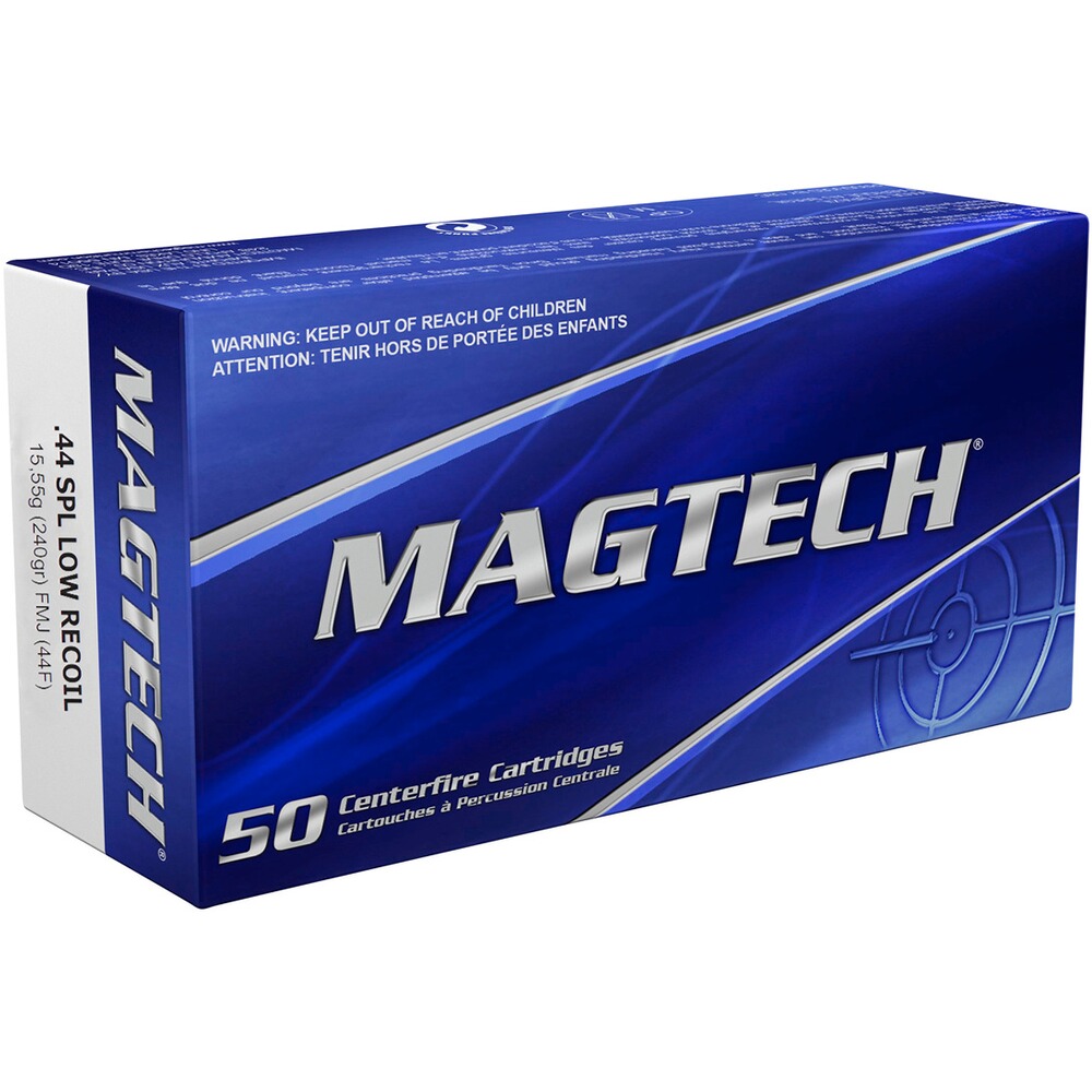 .44 Spec. FMJ Low Recoil 15,6g/240grs.