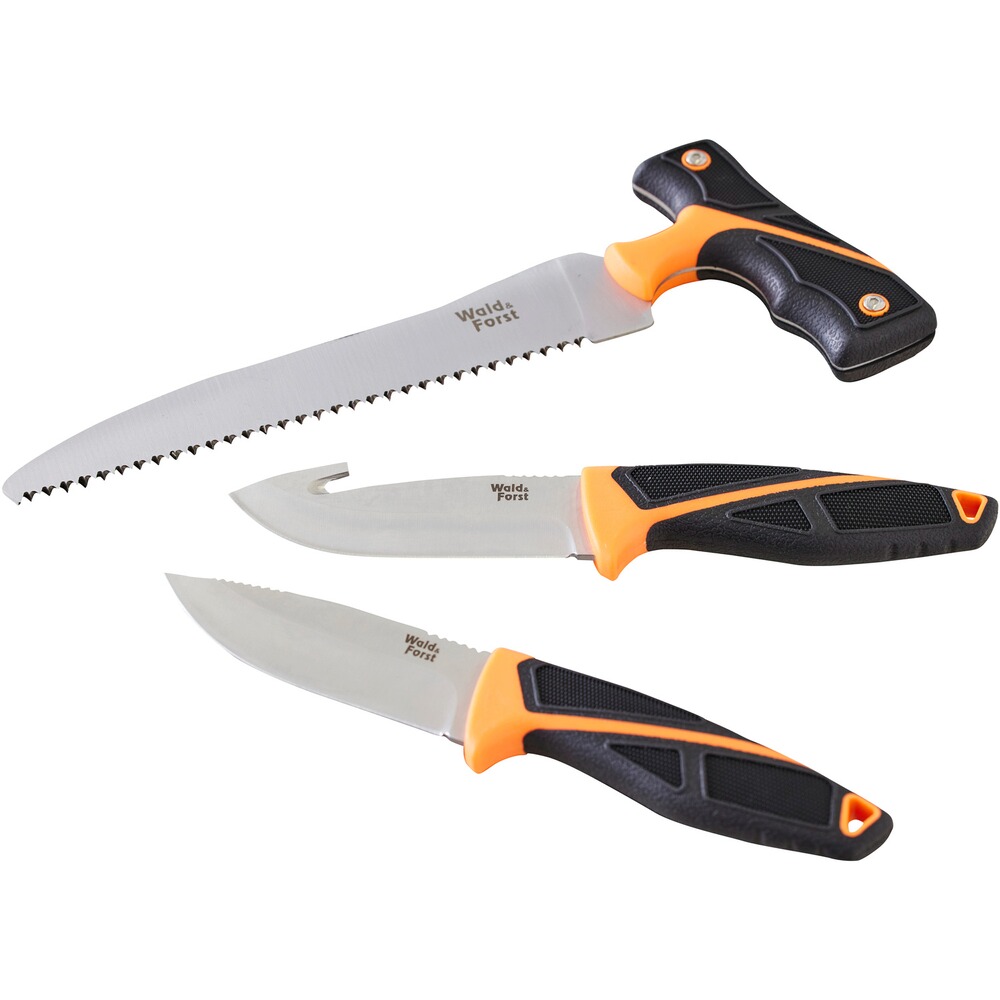 Aufbrech- und Zerwirk-Set – 3-teilig, Wald & Forst