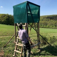 Hochsitz-Sichtschutz Mesh, Wald & Forst