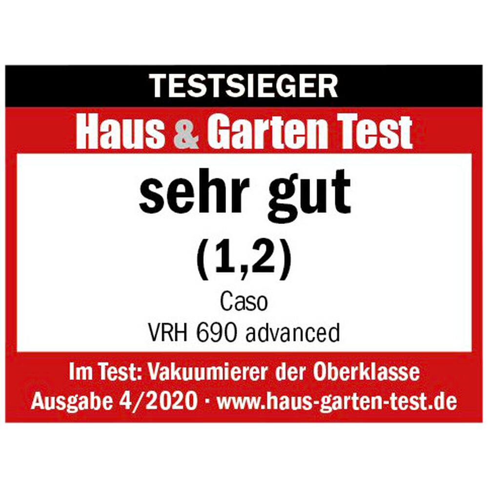 Vakuumiergerät VRH 690 advanced, CASO