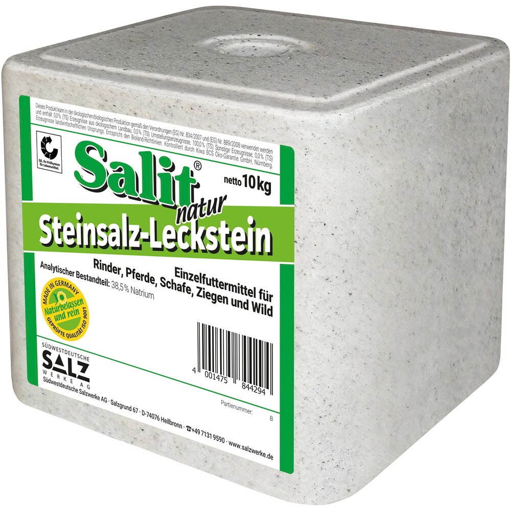 Steinsalz Leckstein