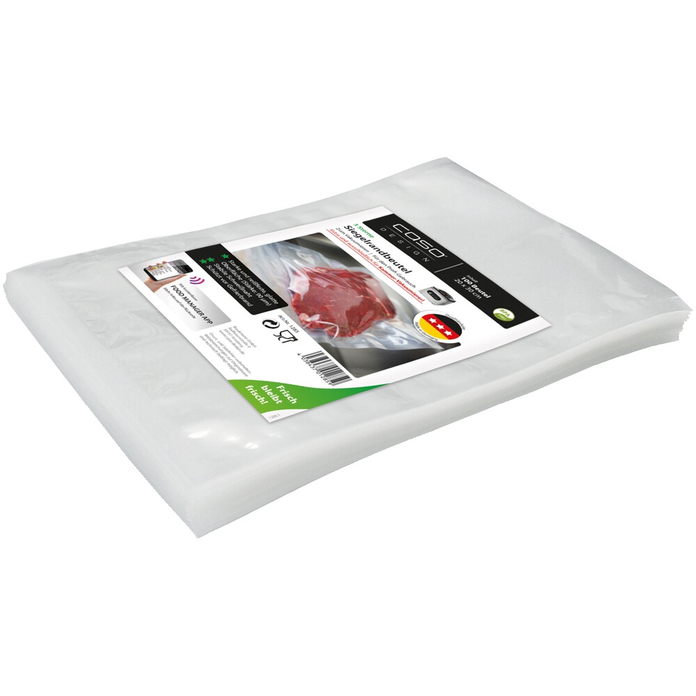 Sealed edge bags – 100 pieces, CASO