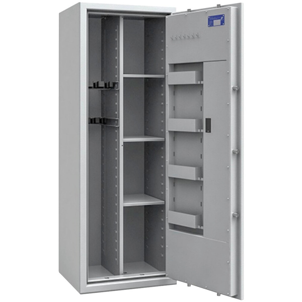 Armoire en acier St. Gallen WF MAX Combi Classe 1 – pour 7 armes d'épaule, ISS
