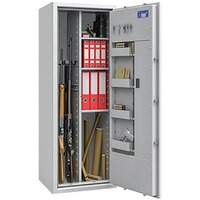 Armoire en acier St. Gallen WF MAX Combi Classe 1 – pour 7 armes d'épaule, ISS