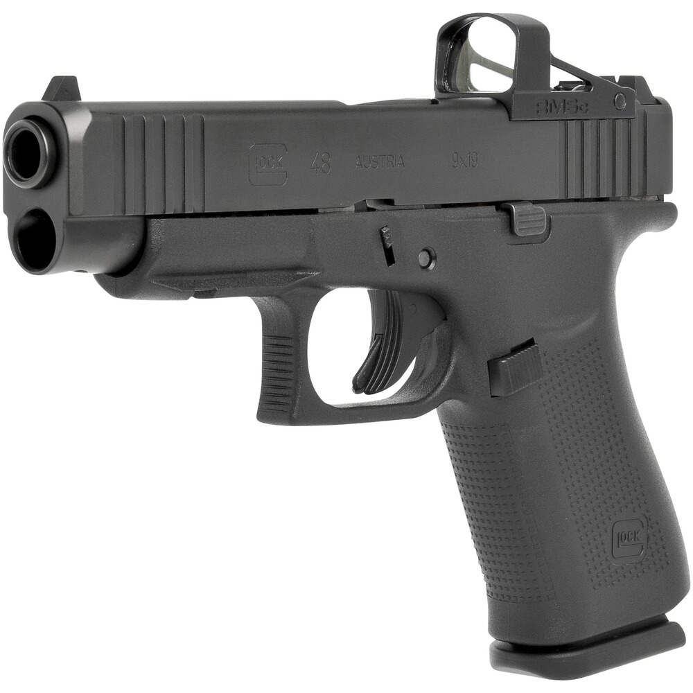 Pistole 48 mit montiertem RMSc Shield Red Dot, Glock