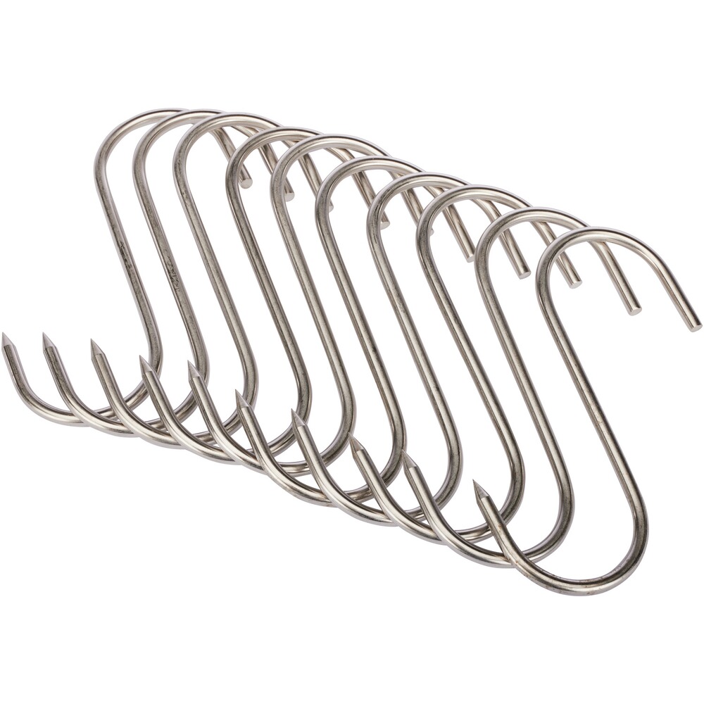 S-Haken Edelstahl – 10er-Pack, Wald & Forst