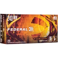.243 Win. Fusion 6,2g/95grs., Federal Ammunition