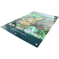 Hinweisschild Wildruhezone – 3er-Pack, Waidgerechte Jagd