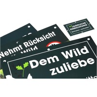 Schilder-Set Revier- und Jagdschilder – 20-teilig, Waidgerechte Jagd
