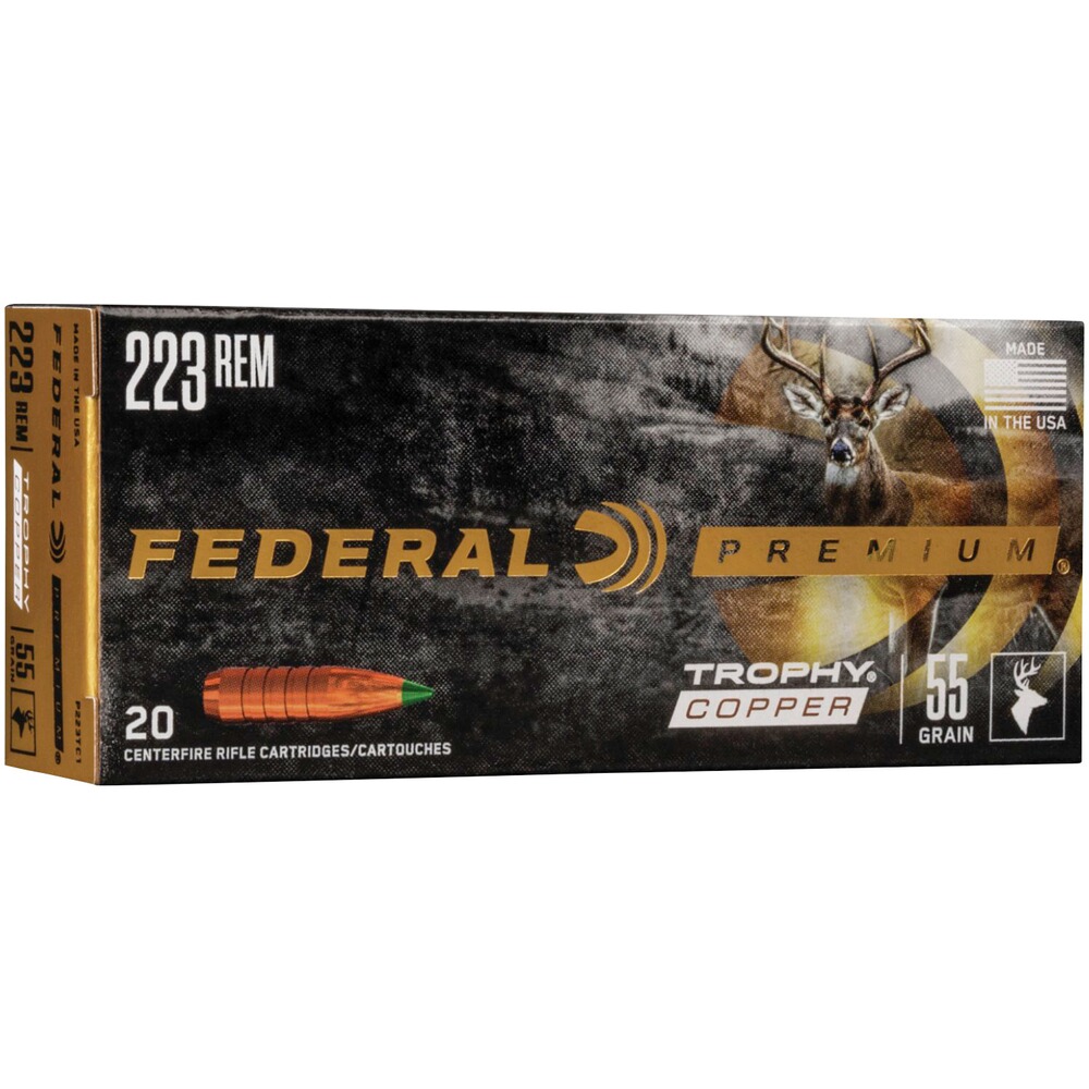.223 Rem. Trophy Copper bleifrei 3,6g/55grs.