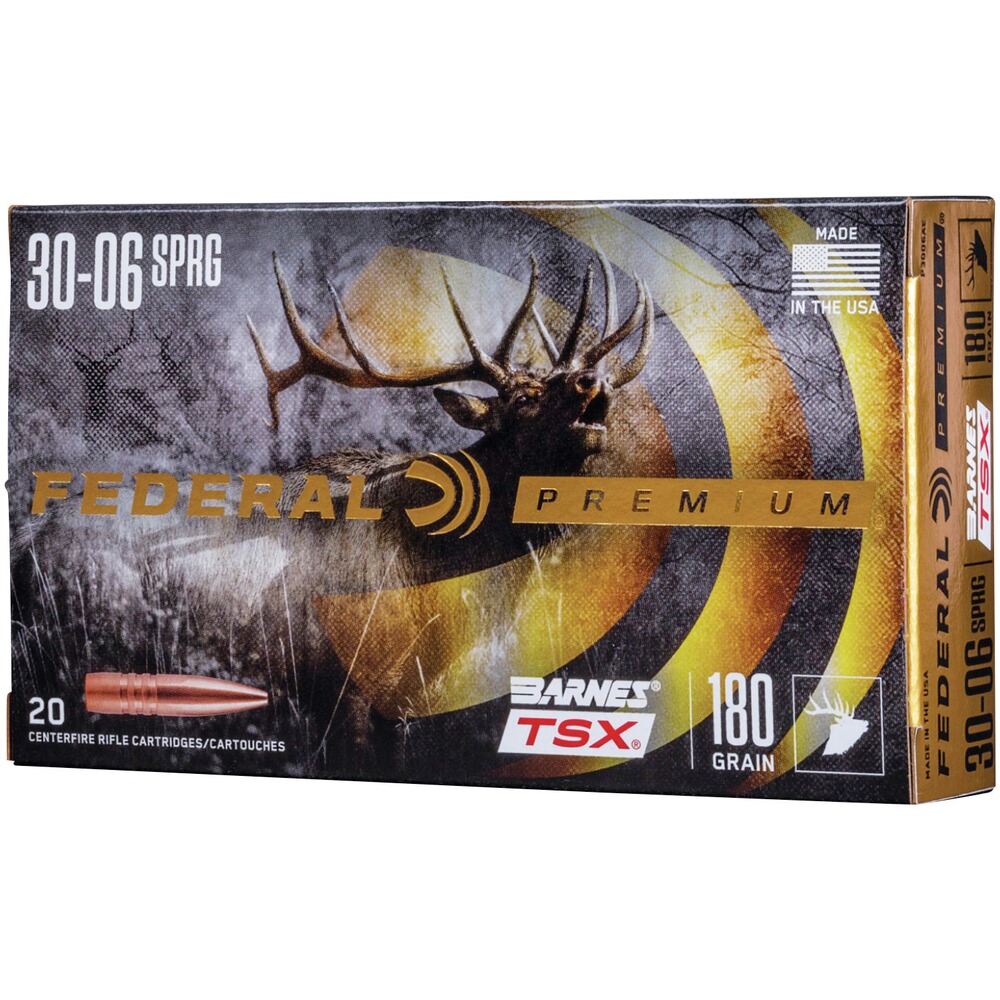 .30-06 Prov. Vital-Shok Barnes TSX 11.7g/180grs., Federal Ammunition