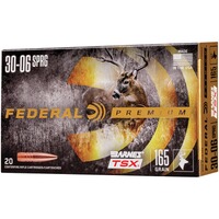.30-06 Prov. Vital-Shok Barnes TSX 10.7g/165grs., Federal Ammunition