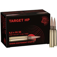 6,5x55 Target HP 8,4g/130grs., Geco