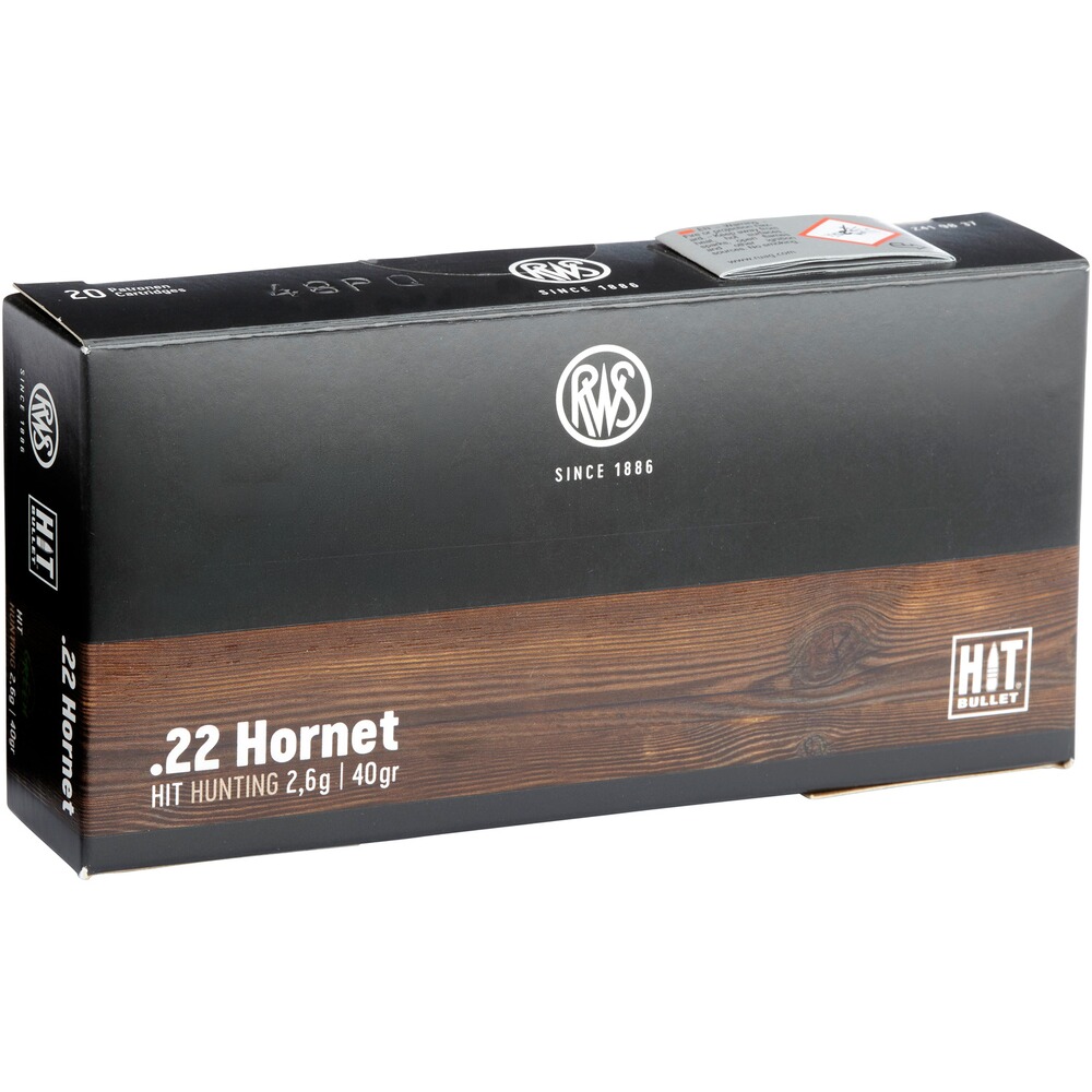 .22 Hornet HIT 2,6g./40grs.