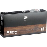 .22 Hornet HIT 2,6g./40grs., RWS