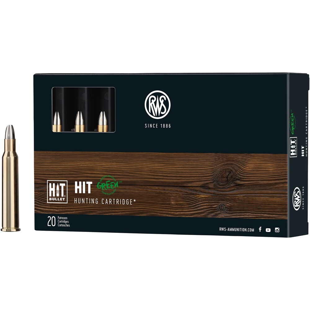 5,6x50 R Mag. HIT 2,6g/40grs., RWS
