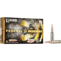 6.5 Creedmoor Vital-Shok Barnes TSX 8.45g/130grs., Federal Ammunition