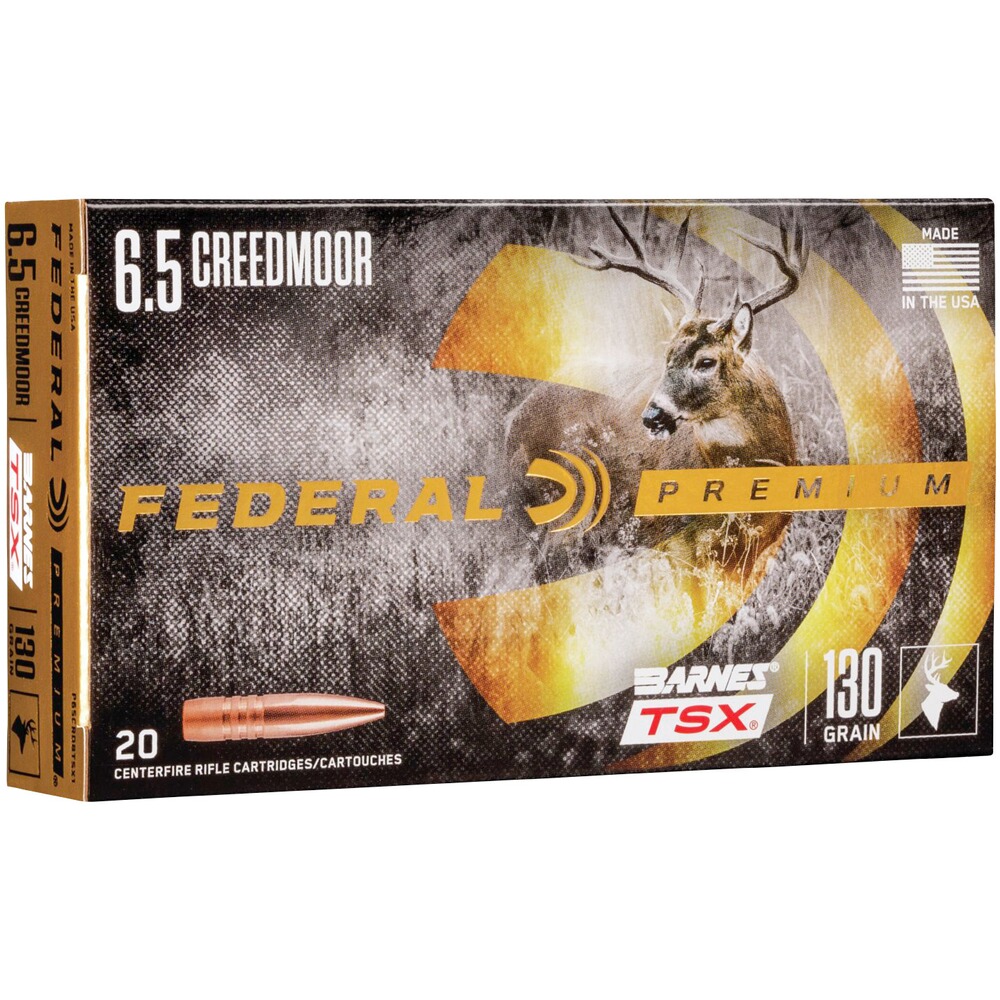 6,5 Creedmoor Vital-Shok Barnes TSX 8,45g/130grs.