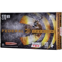 .270 Victoire. Vital-Shok & #66 ; & #97 ; & #114 ; & #110 ; & #101 ; & #115 ; TSX 8,45g/130grs., Federal Ammunition