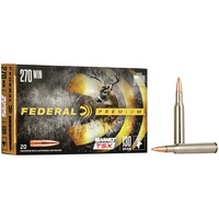 .270 Victoire. Vital-Shok & #66 ; & #97 ; & #114 ; & #110 ; & #101 ; & #115 ; TSX 8,45g/130grs., Federal Ammunition
