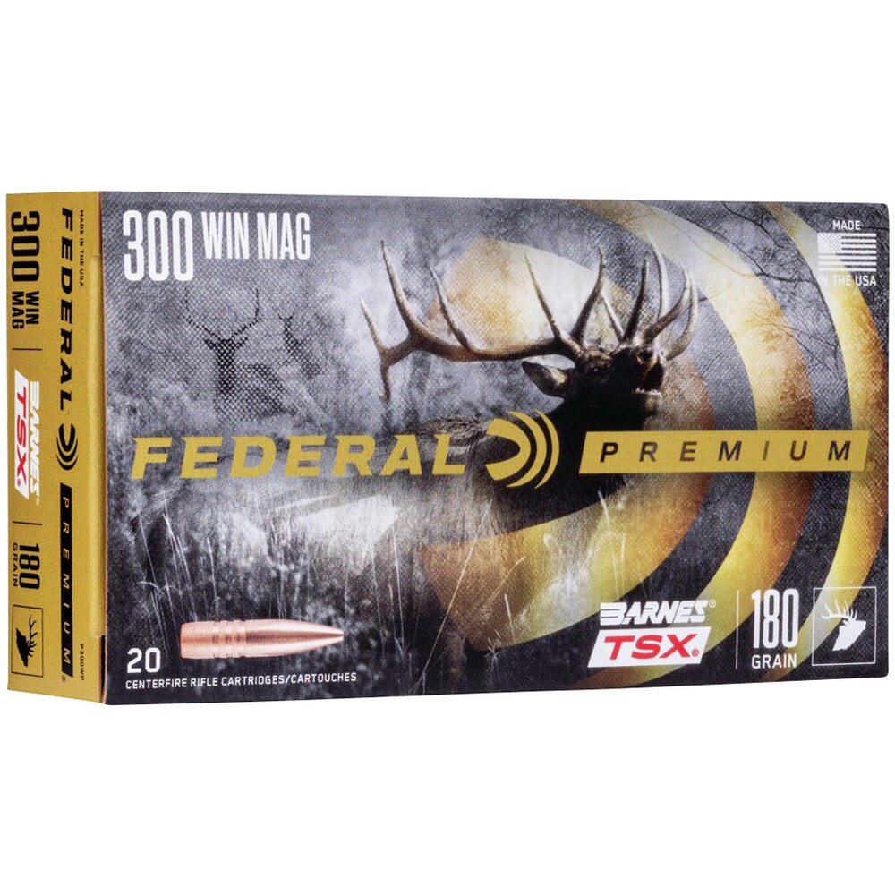 .300 Win. Mag. Vital-Shok Barnes TSX 11,6g/180grs.