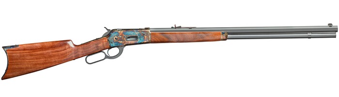 Unterhebelrepetierer 1886 Fancy Straight Stock , Davide Pedersoli