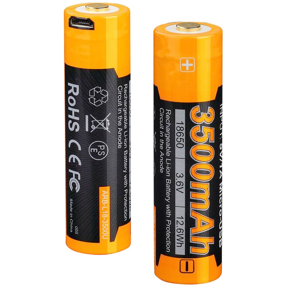 Akku ARB-L18 3500mAh – 18650 USB, Fenix