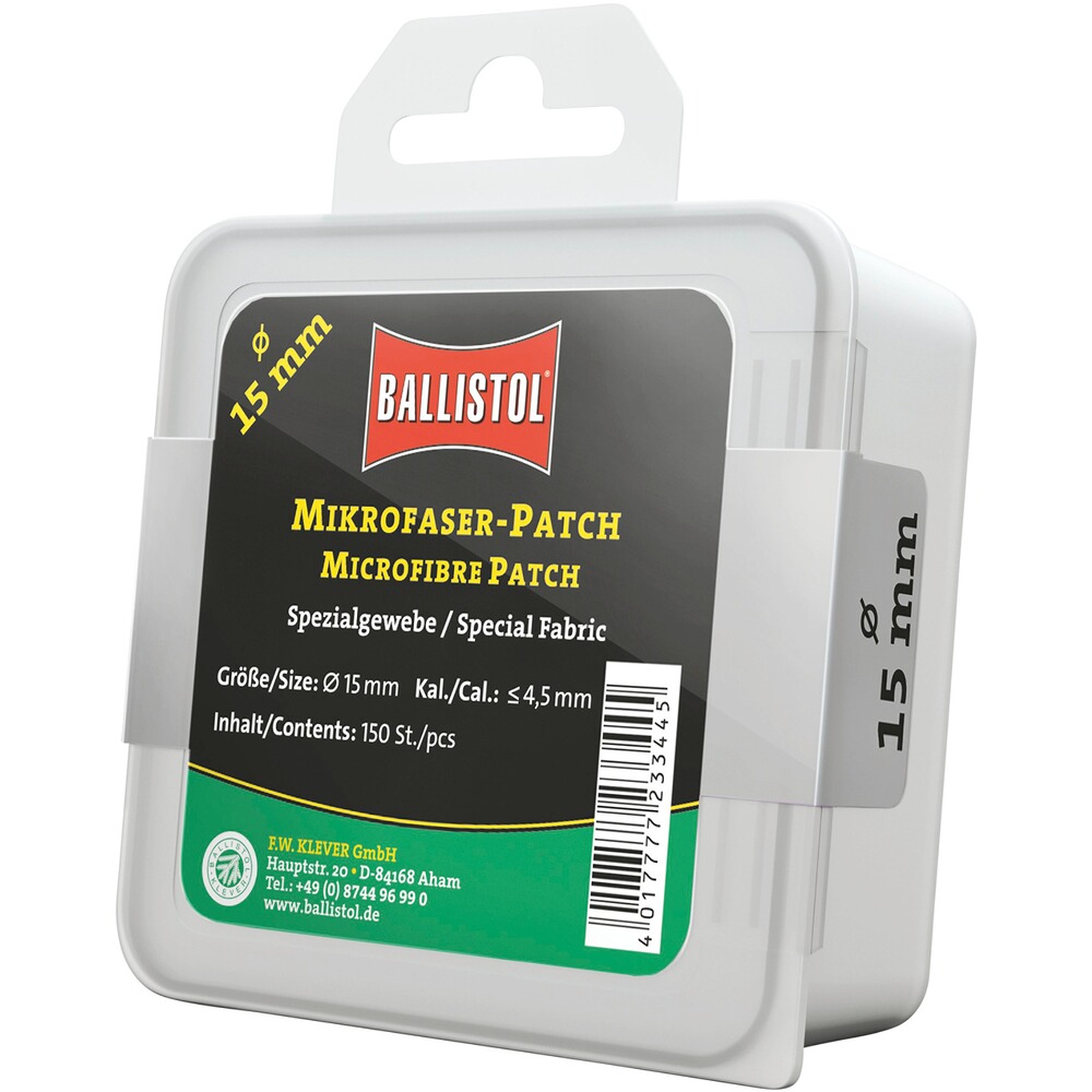Mikrofaser-Patches 15 mm