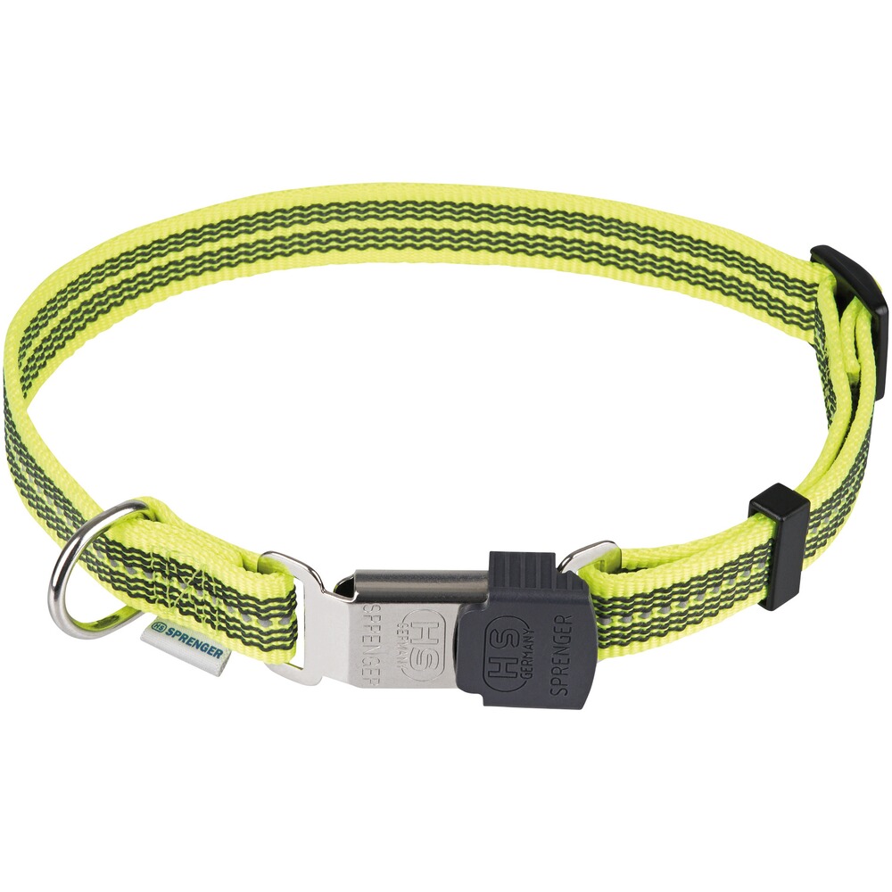 Halsband gummiert/reflektierend – verstellbar