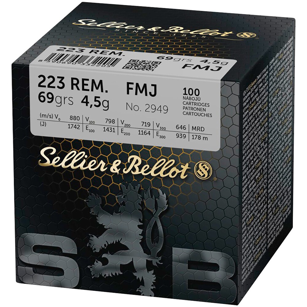 .223 Rem. Vollmantel 4,5g/69grs.