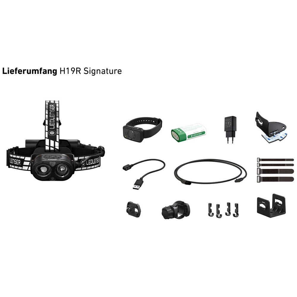 Stirnlampe H19R signature, Ledlenser