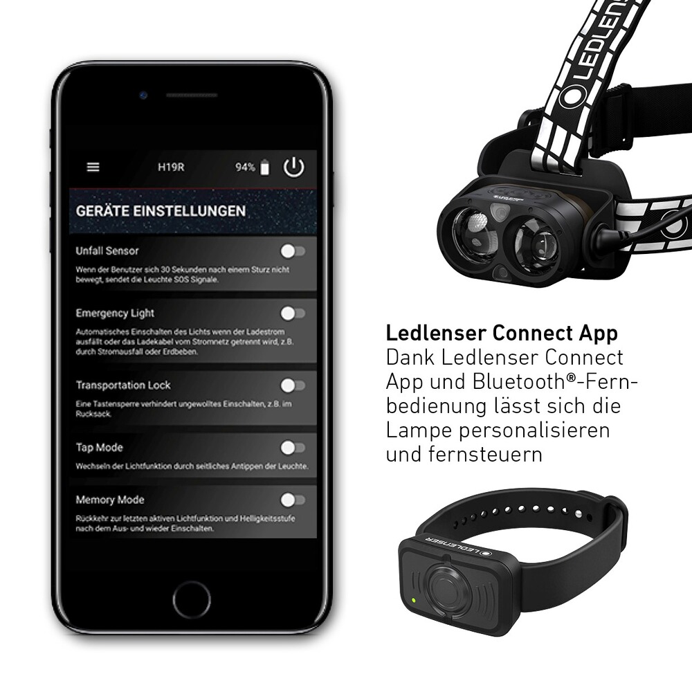 Stirnlampe H19R signature, Ledlenser