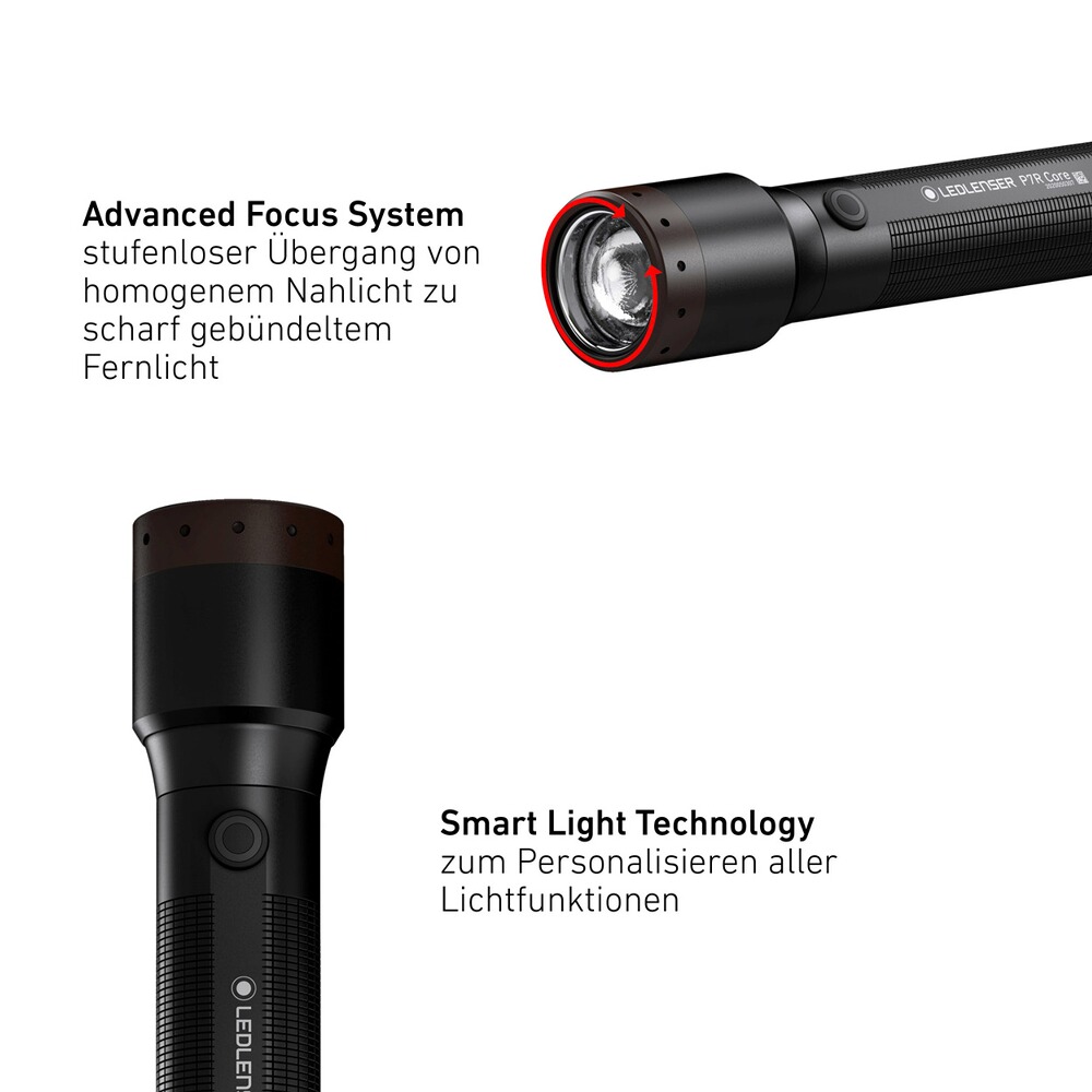 Taschenlampe P7R Core, Ledlenser