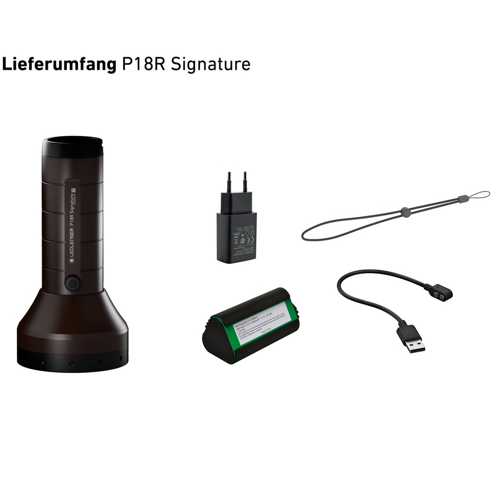 Taschenlampe P18R signature, Ledlenser