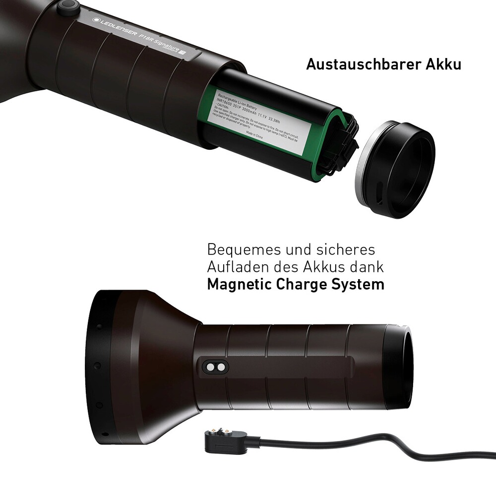 Taschenlampe P18R signature, Ledlenser