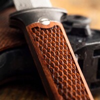 Boot dagger P08-Damascus, Böker