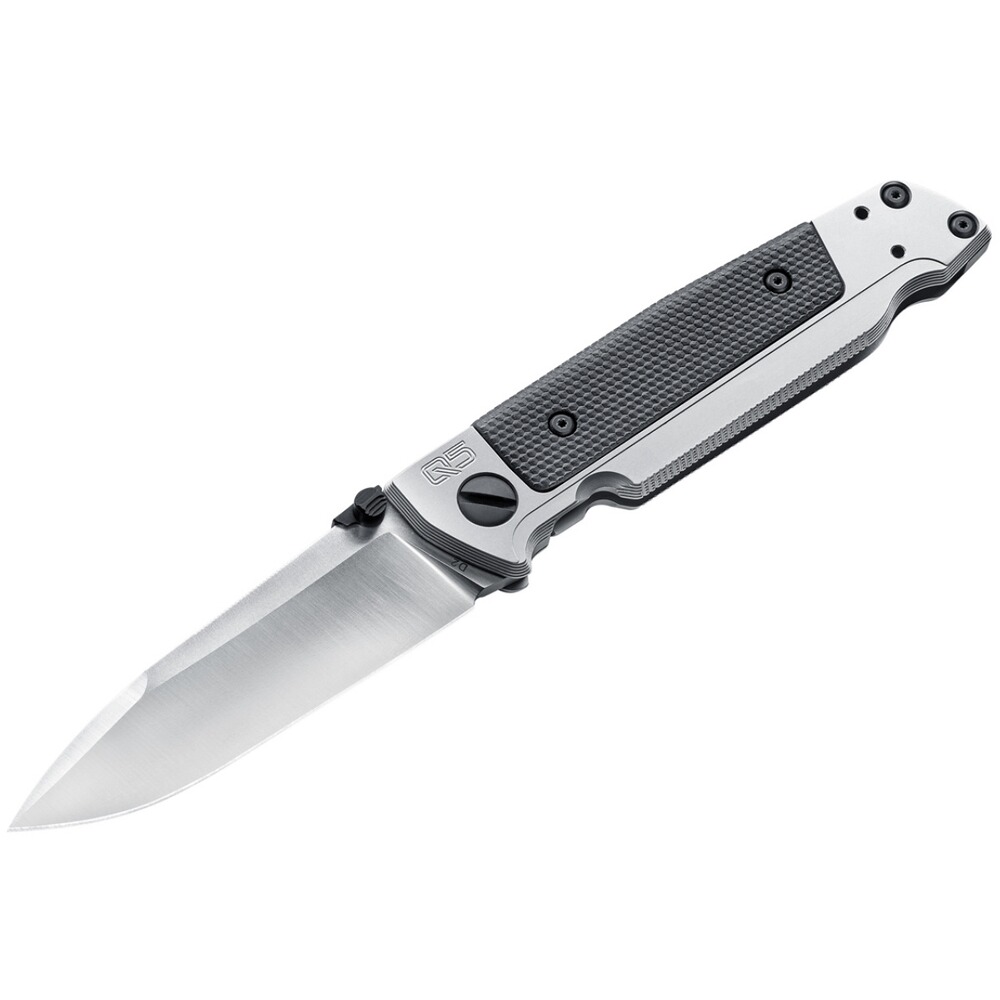 Taschenmesser Q5 Steel Frame Folder Satin, Walther