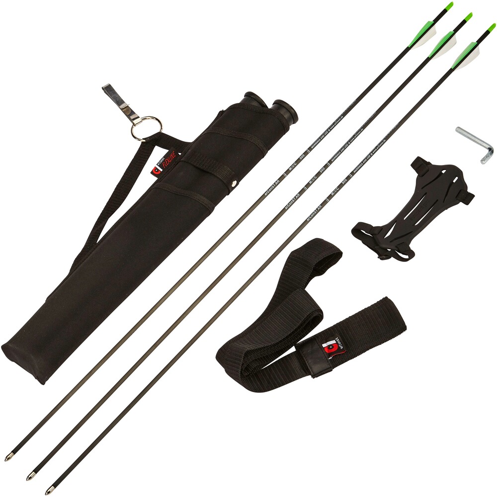 Recurvebogen Set R/D-REMU, Black Flash Archery