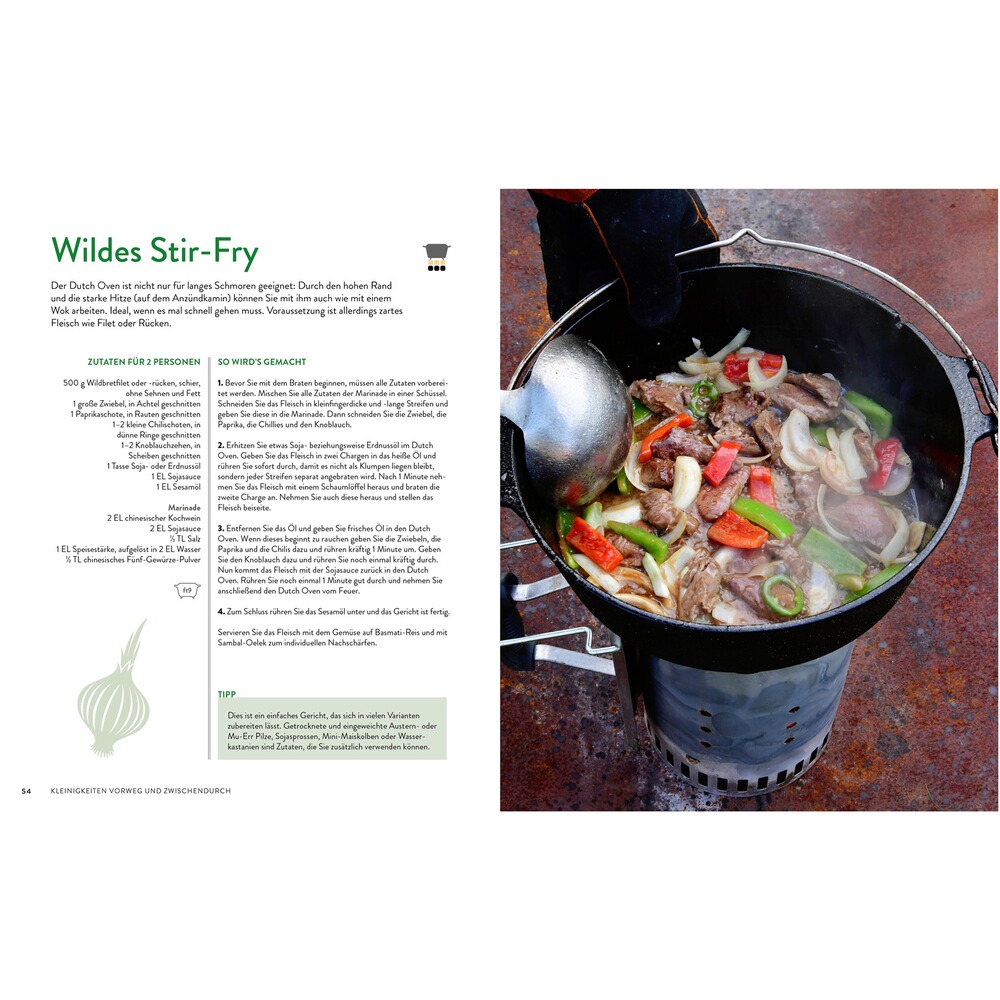 Buch: Wild im Dutch Oven, HEEL Verlag