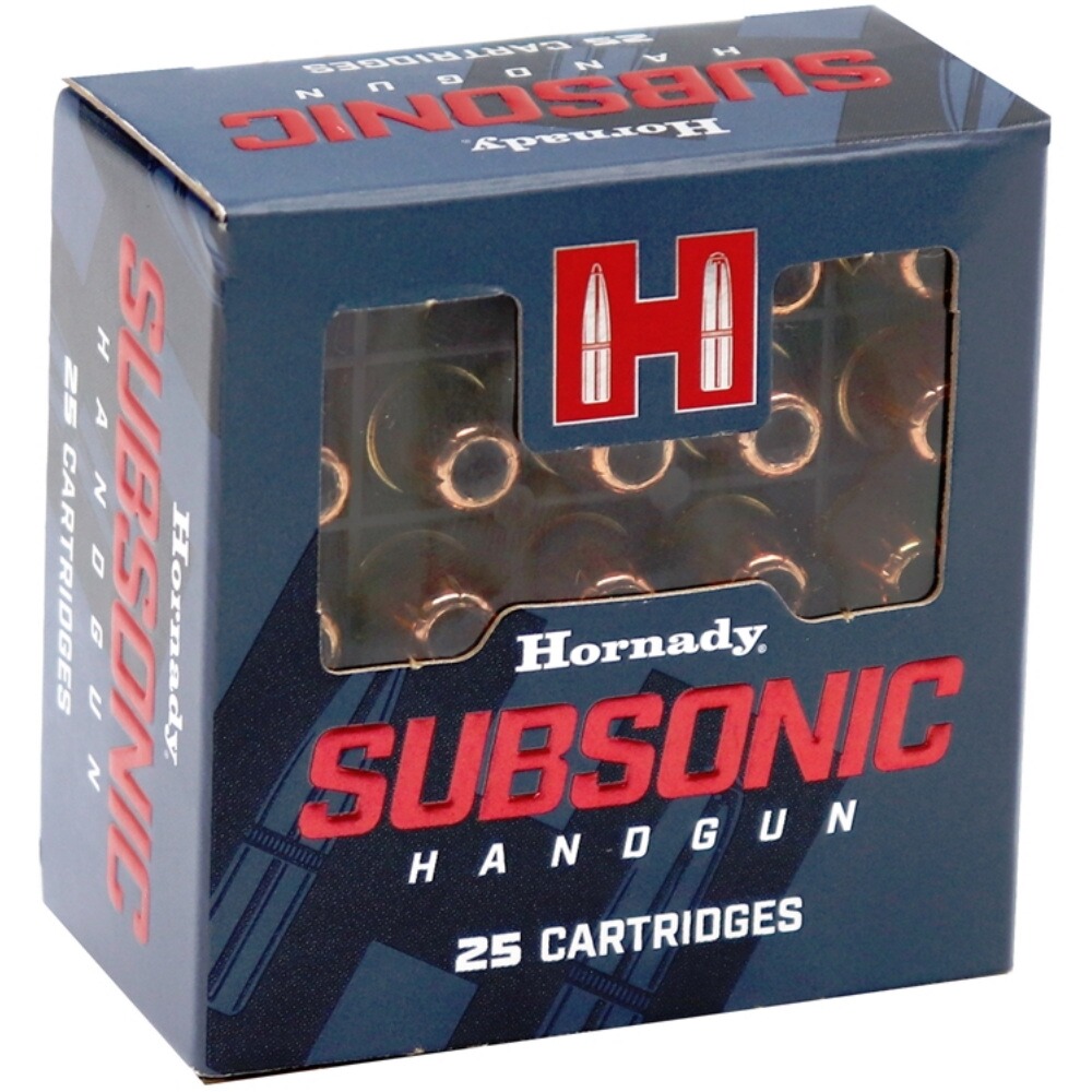 9 mm Luger XTP Subsonic 9,52g/147grs.