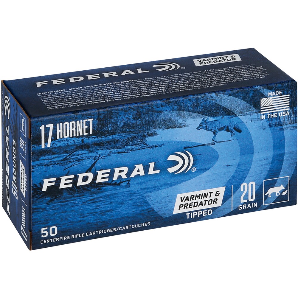 .17 Hornet Tipped Varmint 1,3g/20grs.