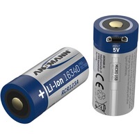 Akku Li-Ion 16340 850 mAh micro USB, Ansmann