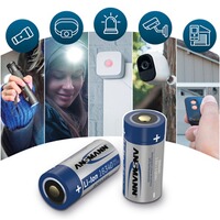 Akku Li-Ion 16340 850 mAh, Ansmann