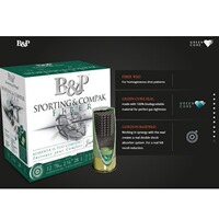 12/70 Sporting & Compak Fiber Green Core 2,4mm 28g , Baschieri & Pellagri