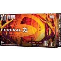 .300 Win. Mag. Fusion 11.6g/180grs., Federal Ammunition