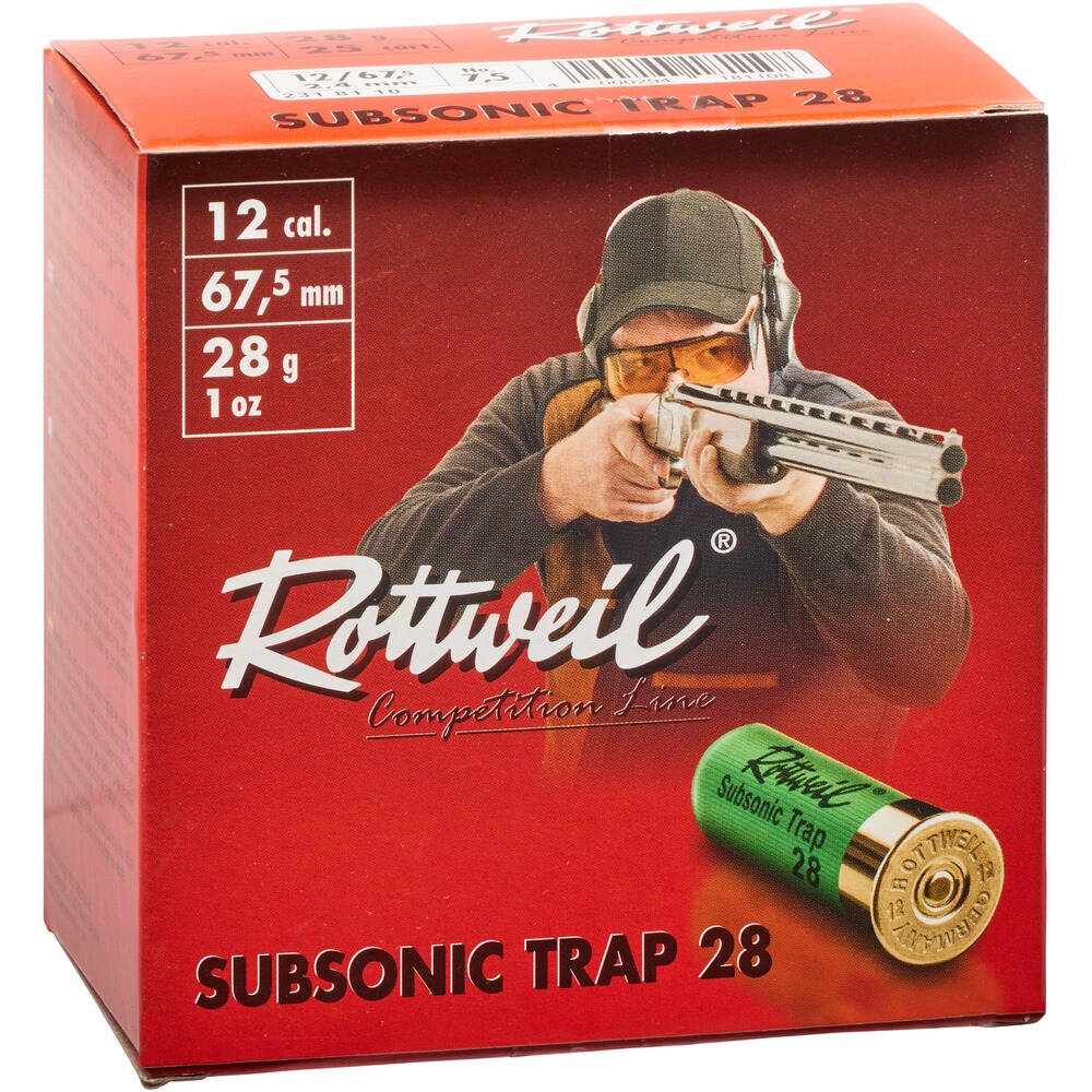 12/67,5 Subsonic Trap 2,4mm 28g