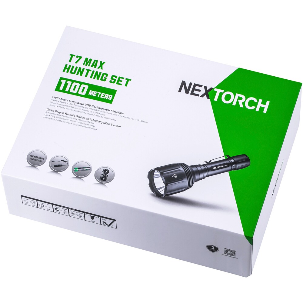 Taschenlampe Nextorch T7 Max Set, NEXTORCH